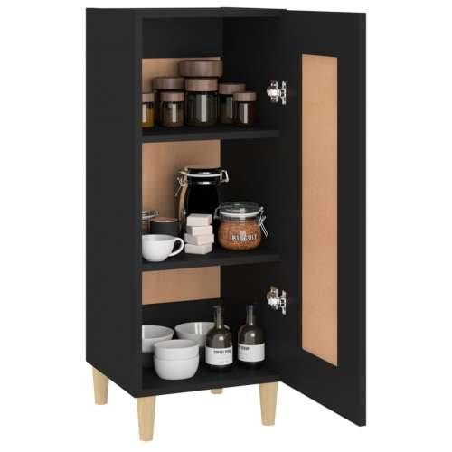 Komoda crna 34,5 x 34 x 90 cm od konstruiranog drva - Crna 1 Cijena