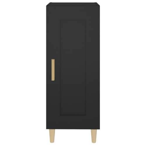 Komoda crna 34,5 x 34 x 90 cm od konstruiranog drva - Crna 1 Cijena