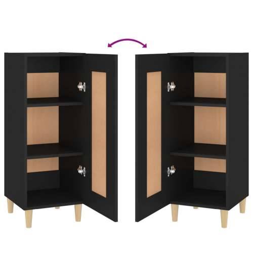 Komoda crna 34,5 x 34 x 90 cm od konstruiranog drva - Crna 1 Cijena
