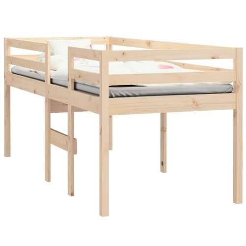 Visoki krevet 80x200 cm od masivne borovine - Prirodna 80 x 200 cm Cijena