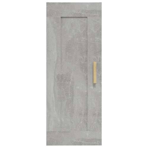 Zidni ormarić boja betona 35 x 34 x 90 cm od konstruiranog drva - Beton siva 1 Cijena