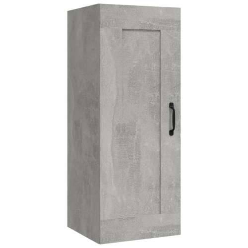Viseći ormarić siva boja betona 35x34x90 cm konstruirano drvo - Beton siva 1 Cijena
