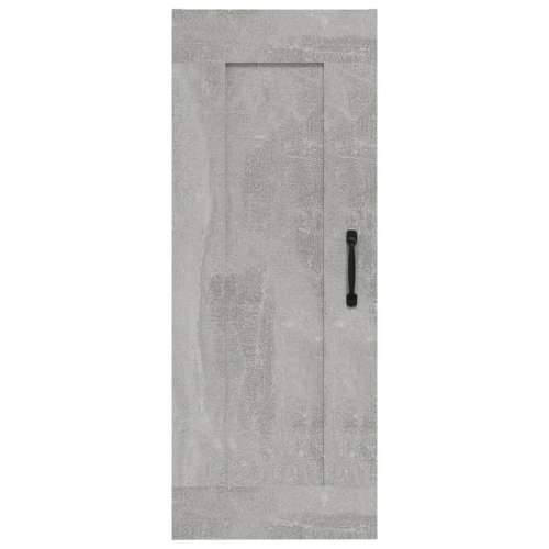 Viseći ormarić siva boja betona 35x34x90 cm konstruirano drvo - Beton siva 1 Cijena