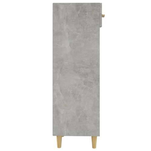 Ormarić za cipele boja betona 30x35x105 cm konstruirano drvo - Beton siva 1 Cijena