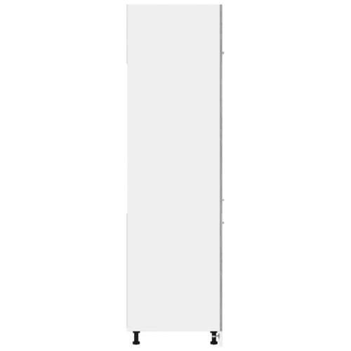 Ormarić za hladnjak boja hrasta 60x57x207 cm konstruirano drvo Cijena
