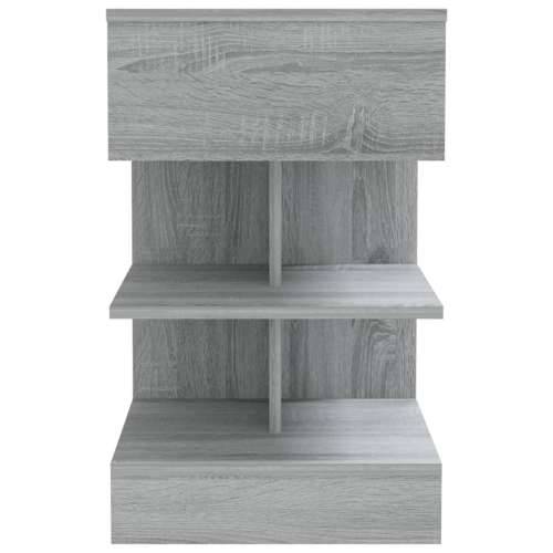 Noćni ormarići 2 kom boja hrasta 40x35x65 cm konstruirano drvo - Sivi hrast sonoma 2 Cijena