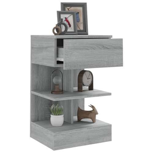 Noćni ormarići 2 kom boja hrasta 40x35x65 cm konstruirano drvo - Sivi hrast sonoma 2 Cijena