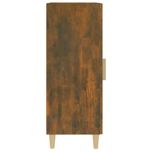 Komoda boja dimljenog hrasta 34,5x34x90 cm konstruirano drvo - Dimljeni hrast 1 Cijena