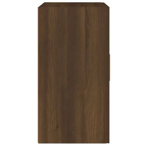 Zidni ormarić smeđa boja hrasta 60x30x60 cm konstruirano drvo - Smeđi hrast 1 Cijena