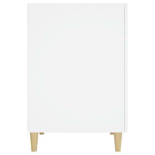 Radni stol bijeli 140 x 50 x 75 cm od konstruiranog drva - Bijela Cijena