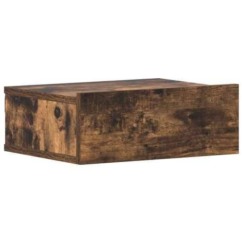 Viseći noćni ormarić boja dimljenog hrasta 40x30x15 cm drveni - Dimljeni hrast 1 Cijena