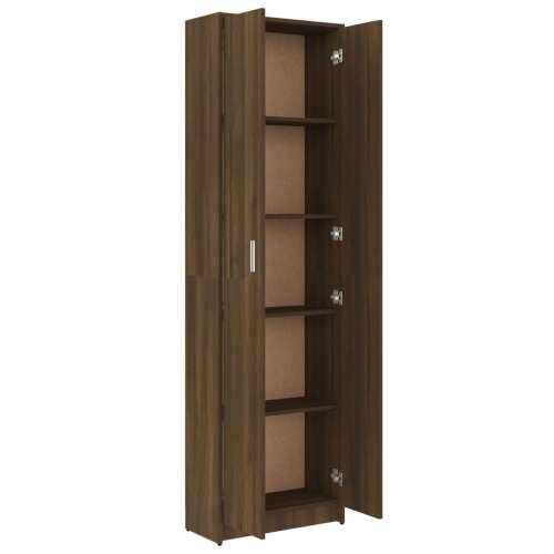 Ormar za hodnik boja hrasta 55x25x189 cm od konstruiranog drva - Smeđi hrast 1 Cijena