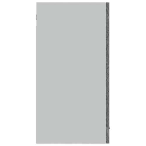 Viseći stakleni ormarić “Lyon” boja hrasta 80 x 31 x 60 cm - Sivi hrast sonoma 1 1 x viseći stakleni ormarić (2 vrata) 80 cm Cijena