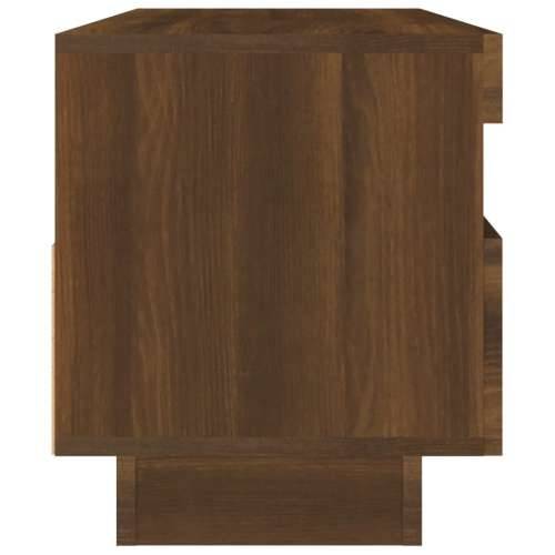 TV ormarić s LED svjetlima boja smeđeg hrasta 100 x 35 x 40 cm - Smeđi hrast 1 100 cm Cijena