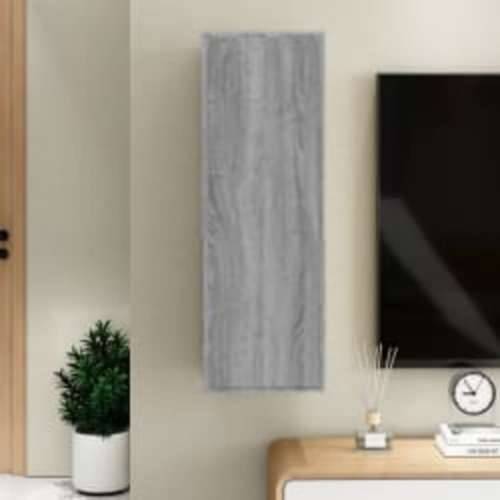 TV ormarić boja hrasta sonome 30,5x30x90 cm konstruirano drvo - Sivi hrast sonoma 1 90 cm Cijena