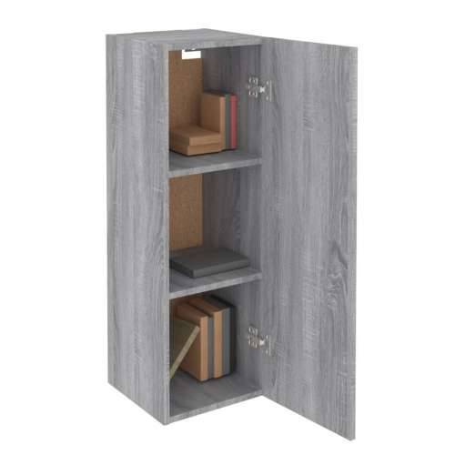TV ormarić boja hrasta sonome 30,5x30x90 cm konstruirano drvo - Sivi hrast sonoma 1 90 cm Cijena