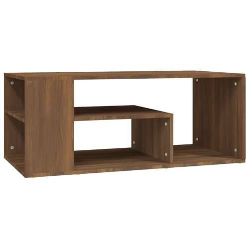 Stolić za kavu boja smeđeg hrasta 100x50x40cm konstruirano drvo - Smeđi hrast 1 Cijena