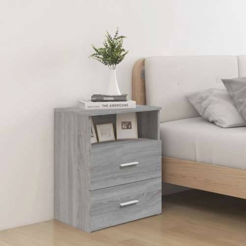 Noćni ormarići 2 kom boja sivog hrasta sonome 50 x 32 x 60 cm - Sivi hrast sonoma 2 Cijena