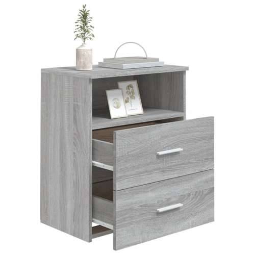 Noćni ormarići 2 kom boja sivog hrasta sonome 50 x 32 x 60 cm - Sivi hrast sonoma 2 Cijena