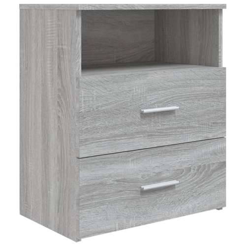 Noćni ormarići 2 kom boja sivog hrasta sonome 50 x 32 x 60 cm - Sivi hrast sonoma 2 Cijena