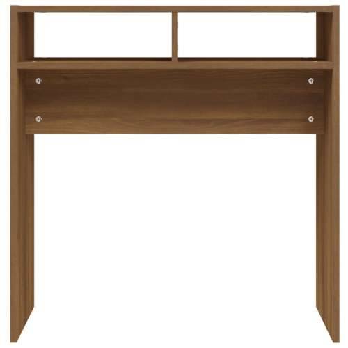 Konzolni stol boja smeđeg hrasta 78x30x80 cm konstruirano drvo - 1 Smeđi hrast 78 cm Cijena