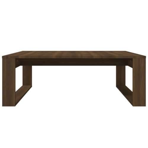 Stolić za kavu boja hrasta 100x100x35 cm od konstruiranog drva - Smeđi hrast 100 x 100 cm 1 Cijena