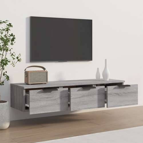 Zidni ormarić boja hrasta sonome 102x30x20 cm konstruirano drvo - Sivi hrast sonoma 1 Cijena