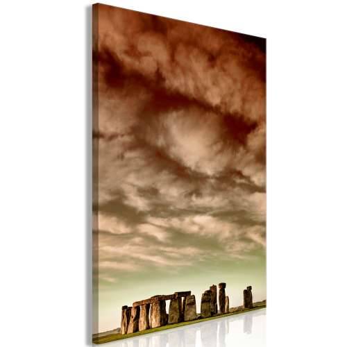 Slika - Clouds Over Stonehenge (1 Part) Vertical 80x120