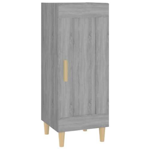 Komoda boja hrasta sonome 34,5x34x90 cm od konstruiranog drva - Sivi hrast sonoma 1 Cijena
