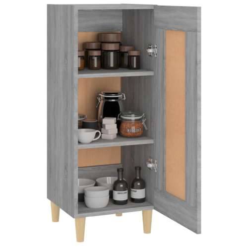 Komoda boja hrasta sonome 34,5x34x90 cm od konstruiranog drva - Sivi hrast sonoma 1 Cijena