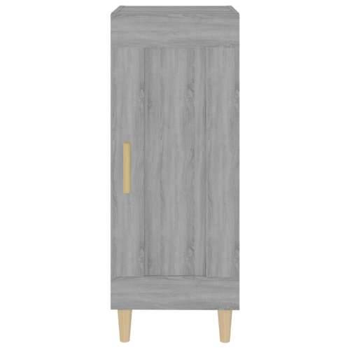 Komoda boja hrasta sonome 34,5x34x90 cm od konstruiranog drva - Sivi hrast sonoma 1 Cijena