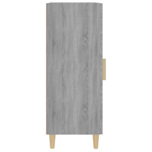 Komoda boja hrasta sonome 34,5x34x90 cm od konstruiranog drva - Sivi hrast sonoma 1 Cijena