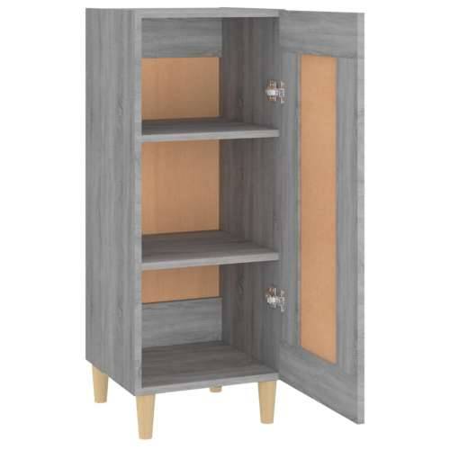 Komoda boja hrasta sonome 34,5x34x90 cm od konstruiranog drva - Sivi hrast sonoma 1 Cijena