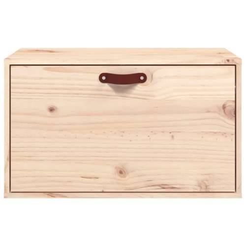 Zidni ormarić 60 x 30 x 35 cm od masivne borovine - Prirodna 1 Cijena
