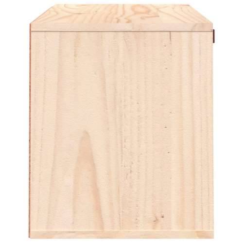 Zidni ormarić 60 x 30 x 35 cm od masivne borovine - Prirodna 1 Cijena