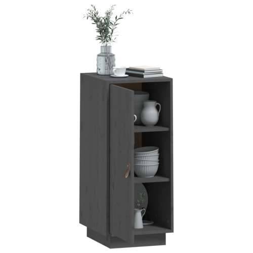 Komoda siva 34 x 40 x 75 cm od masivne borovine - Siva 1 Cijena