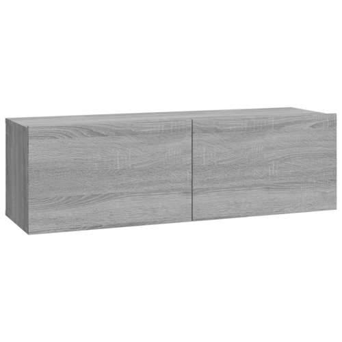Zidni TV ormarići 2 kom boja sivog hrasta 100x30x30 cm drveni - Sivi hrast sonoma 2 Cijena