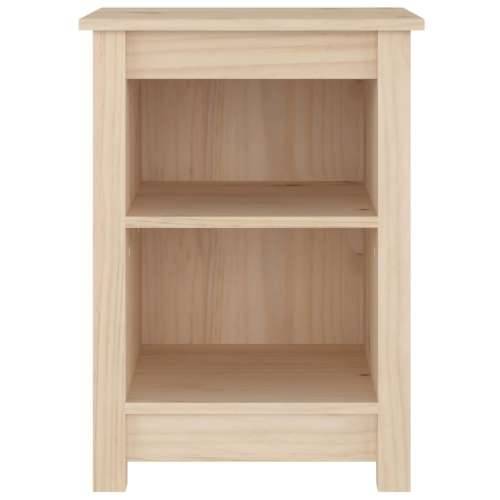 Noćni ormarići 2 kom 40 x 35 x 55 cm od masivne borovine - Prirodna 2 Cijena