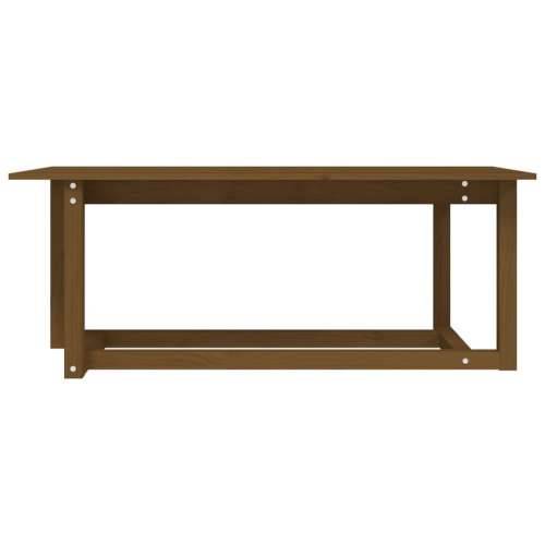 Stolić za kavu boja meda 110 x 55 x 45 cm od masivne borovine - boja meda 110 x 55 x 45 cm 1 Cijena