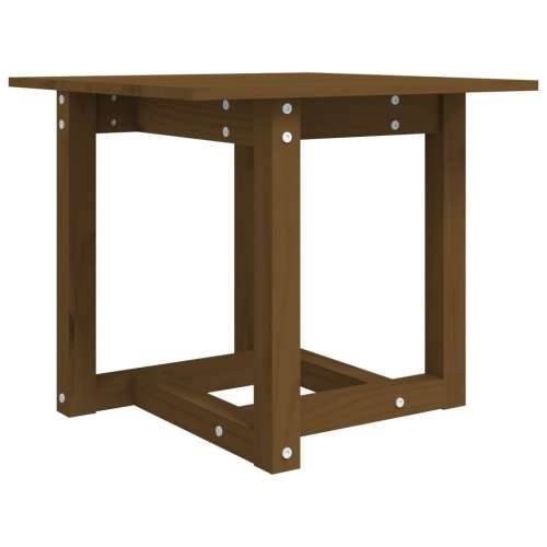 Stolić za kavu boja meda 50 x 50 x 45 cm od masivne borovine - boja meda 50 x 50 x 45 cm 1 Cijena