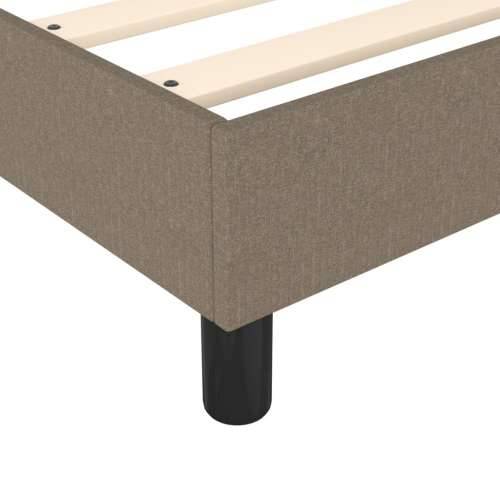 Okvir za krevet smeđesivi 90x200 cm od tkanine Cijena