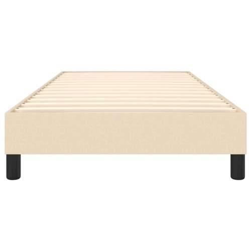 Okvir za krevet bez madraca krem 90x200cm od tkanine - Krema 90 x 200 cm 25 cm Cijena