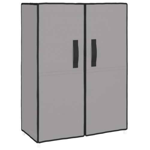 Ormarić za cipele sivi 60 x 28 x 90 cm od tkanine - Siva 1 90 cm 28 cm Cijena