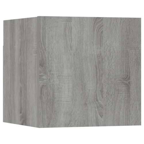 Zidni TV ormarići 8 kom boja sivog hrasta sonome 30,5x30x30 cm - Sivi hrast sonoma 8 Cijena