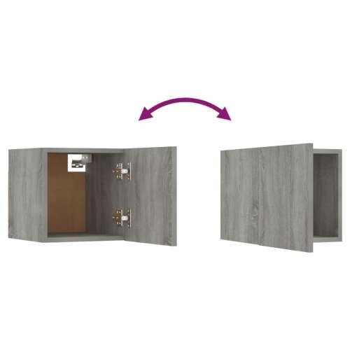 Zidni TV ormarići 8 kom boja sivog hrasta sonome 30,5x30x30 cm - Sivi hrast sonoma 8 Cijena