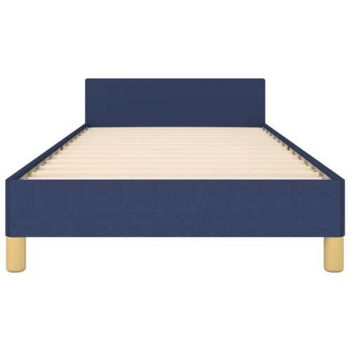 Okvir za krevet bez madraca plava 90x190cm od tkanine - Plava 90 x 190 cm Okomite pruge Cijena
