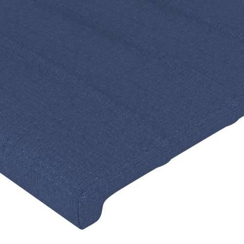 Okvir za krevet bez madraca plava 90x190cm od tkanine - Plava 90 x 190 cm Okomite pruge Cijena