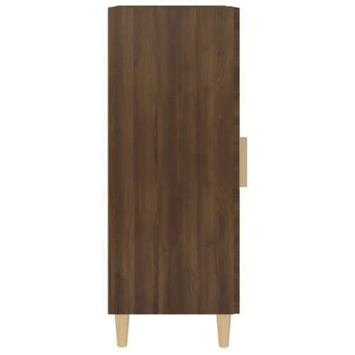 Komoda boja smeđeg hrasta 34,5 x 34 x 90 cm konstruirano drvo - Smeđi hrast 1 Cijena