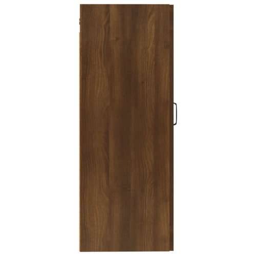 Viseći ormarić boja hrasta 35x34x90 cm od konstruiranog drva - Smeđi hrast 1 Cijena