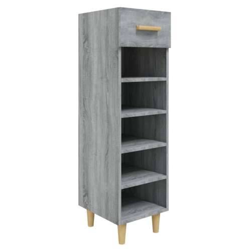 Ormarić za cipele boja hrasta 30x35x105 cm konstruirano drvo - Sivi hrast sonoma 1 Cijena